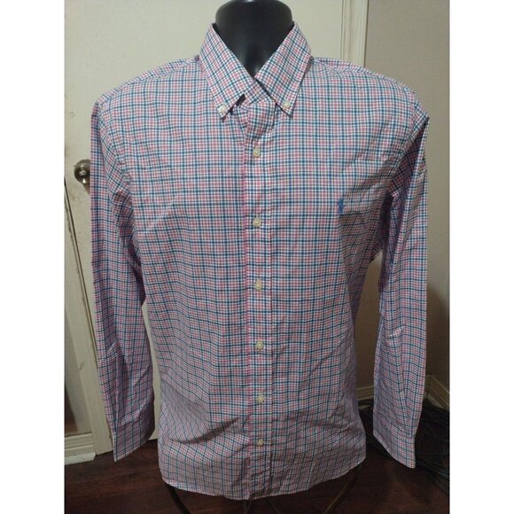 Ralph Lauren Other - RALPH LAUREN Pink Long Sleeve Shirt size L Mens Classic Fit 100% Cotton Stretch
